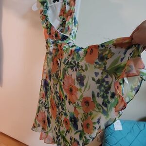 Ralph Lauren chiffon wrap dress